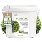 Natursache biologischer Algenkalk aus 100% Rotalge, 2,5kg I Reguliert Schädlinge auf natürliche Weise I Natur-Dünger für Buchsbäume & andere Pflanzen I Anleitung per E-Book