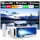 Mini-Projektor, Dual-Band WiFi und Unterstützung Bluetooth 5.2,1