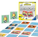 Ravensburger 20599 Minions 2 The Rise of Gru Mini Memory Spiel, 3 Jahre