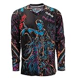 HimyBB Radtrikot Herren MX Motocross Trikots Dirt Bike Downhill Shirt Racing Reiten, Cd9510, XL