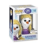 Funko Pop! Disney: Frozen - Olaf As Rapunzel - die Eiskönigin - Amazon-Exklusiv - Vinyl-Sammelfigur - Geschenkidee - Offizielle Handelswaren - Spielzeug Für Kinder und Erwachsene - Movies Fans