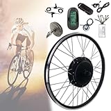 48 V 1000 W/1500 W Elektrofahrrad-Umbausatz, Vorderrad, Elektrofahrradmotor-Umbausatz, mit PAS-System, E-Bike-Radnabe, Ebike-Umbausatz mit KT-LED900S-Display
