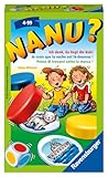 Ravensburger 23063 - Nanu? Mitbringspiel für 2-4 Spieler, Merkspiel ab 4 Jahren, kompaktes Format, Reisespiel, Würfelspiel