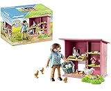 PLAYMOBIL Country 71308 Hühner mit Küken, e Hühnerfamilie für deinen Bauernhof - Hühnerstall mit Hahn, Hennen und Küken, Spielzeug für Kinder ab 4 Jahren