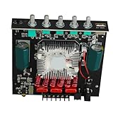 aqxreight Leistungsverstärkerplatine, Digitales 2-Kanal-Subwoofer-Modul für TDA7498E ZK HT21, Klangqualität, Leistungsverstärkerplatine, Digitale, 2-Kanal-Leistungsverstärker