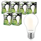Lumiled A60 E27 LED Lampe 6er Set 4W ersetzt 60W 840 Lumen 4000K Neutralweiß Leuchtmittel Nicht Dimmbar Glas 360° Strahlwinkel Energiesparlampe Tropfenform