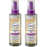 Balea Reinigungsöl, Parfumfrei, Mit Arganöl, Für Gesicht, Augen und Lippen, Für trockene Haut 2x100ml