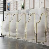 HSIRYAOHD Öffentliche Toilette Trennwand für Hotel,Urinal Bildschirm Toilette Trennwand aus gehärtetem Glas Trennwände,Wand Urinal Bildschirm Toilette Trennwände,Urinal Privatsphäre Bildschirm,Urinal