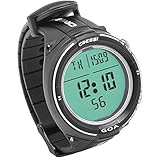 CRESSI Goa Tauchcomputer Mit Dual Mix RGBM Algorithmus – Kompakt und Vielseitig Für Scuba- und Apnoe-Tauchgänge – Schwarz/Weiß