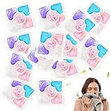 50 Stück 5 in 1 Laundry Beads, 5-in-1 Konzentriert Waschmittel Flüssigwaschmittel Kapseln, Waschmittel Weichspüler Weichspülperlen, Kraftvolle Fleckentfernung und Lang Anhaltende Frische