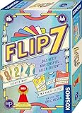 Kosmos 685430 Flip 7, deutsche Ausgabe, Kartenspiel mit schnellem und einfachen Black Jack Prinzip, für 3-18 Personen ab 8 Jahren, Spiel für große Gruppen, nominiert zum Spiel des Jahres 2025