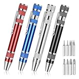 GUOYOU 36Pcs 8 in 1 Feinmechaniker Schraubendreher Set, Präzisions Mini Magnet Schraubendreher Set, DIY Reparatur Werkzeug, für iPhone Laptop Spielzeug Uhren Kamera Brillen Computer