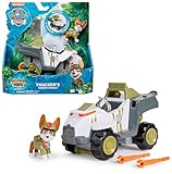 PAW PATROL Jungle Pups - Affen-Fahrzeug mit Tracker-Figur (Basis Fahrzeug), Spielzeug für Kinder ab 3 Jahren