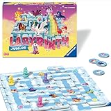 Ravensburger® 23046 - Einhorn Junior Labyrinth - Familienklassiker für die Kleinen, Spiel für Kinder ab 4 Jahren - Gesellschaftspiel geeignet für 2-4 Spieler, Junior-Ausgabe mit Einhorn-Thema