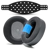 WC Mod Kit Maxwell V2 – Kühlende Gel-Ohrpolster + extrabreites Silikon-Kopfband, kompatibel mit Audeze Maxwell Xbox & PS5 von Wicked Cushions | Freeze-Kühlung und verbesserter Komfort | Black