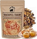 NanaNatura's BRATAPFEL-TRAUM 100g | extra-leckerer weihnachtlicher Bratapfel-Tee | duftet & schmeckt wie bei Oma | Früchtetee Weihnachtstee Wintertee Tee-Geschenk