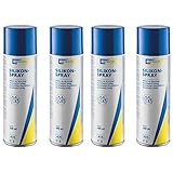 CARTECHNIC 4X Silikonspray Gleitmittel Trennmittel Pflegemittel Schutzmittel 300 ml