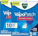 Vicks VapoPatch mit langanhaltenden beruhigenden Vicksdampfen