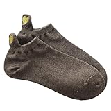 Fahrrad Socken Herren Kurze Socken Frauen Geschenke Socken Mode unregelmäßig Heart Sport Cute lässige Baumwollsocken Socken Herzen (Coffee, One Size)