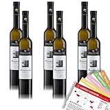 Rheinberg Beerenauslese QmP, süß, sortenreines Weinpaket + VINOX Winecards (6x0,5l)