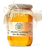 900 g Bio Lavendel Blüten Bienen Honig - Raw Farm