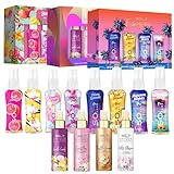 So…? Summer Escapes, Body Mist by So…? & So…? Unique Damen Duftendes Körperspray Geschenkset (4x50ml) 3er-Pack