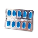 10 blaue Tabletten. Extra stark. Pflanzliche Inhaltsstoffe. Natürliche Energie. Mit Tribulus, Maca. Keine unerwünschten Zutaten. (Tribulus 225 mg tab.)