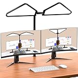 LETIANPAI Schreibtischlampe für Büro und Zuhause Augenpflege Architekt Arbeitslampe, 4 Farbtemperaturen und 5 Helligkeitsstufen, Werkbank Zeichnung, Multi-Winkel-Flexibilität zum Lesen und Studieren