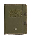 Tasmanian Tiger TT A5 Notepad Sleeve Notizbuch-Tasche, Din A5 Schreibmappe mit Stifthalter, Patch-Fläche, Klarsicht-Kartenfächern, Oliv