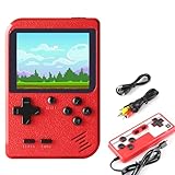 Handheld Spielkonsole, Etpark 500 Klassische Spielen 3-Zoll-IPS-Bildschirm tragbare Retro-Videospielkonsole Spieler für Kinder Spielzeug Jungen 4 5 6 7 8 9 10 11 12 13 Jahre