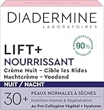 Diadermine - Lift+ – Pflegend – Anti-Falten-Nachtcreme, ultra-fest, 50 ml