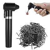 Tattoo Farben Pigmentmixer Pigment Ink Color Blender Mixer Permanent Makeup Tools mit 100 Stück Mixer Sticks (Black) I424