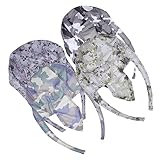 LIFKOME 4 Stück Fahrradhelm Innenfutter Schweißschutz Fahrradhelm Innenfutter Helme Motorradhelm Innenfutter Totenkopfkappe Beanie Schutz Für Erwachsene Reithelm Überzug