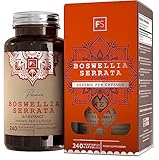 FS Weihrauchkapseln | 240 Weihrauch Kapseln - Weihrauch kapseln Hochdosiert 2000mg pro Portion | Boswellia Serrata | Milch-, Allergen- und Glutenfrei | Hergestellt in GB