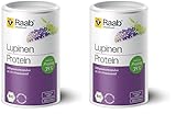 Raab Vitalfood® Bio Lupinenprotein Pulver (500 g) - 100 % Süßlupinensamenpulver mit 39 % Proteingehalt, ohne Zusätze, Vegan, Bio, perfekt für Shakes, Smoothies oder zum Backen & Kochen (Packung mit 2)