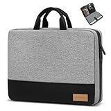 Bagasin Laptop Hülle Tasche, 15 15,6 16 Zoll TSA Laptoptasche Schutzhülle Sleeve Wasserdicht mit 4-lagigem Schutz, Computer Tragetasche für MacBook, HP, Dell, Lenovo, Asus Notebook