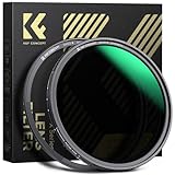 K&F CONCEPT ND Filter 82mm Magnetischer Variabler Graufilter ND8-128 (3-7 Stop) Neutral Graufilter mit Magnetischer Objektivadapter, Nano-Xcel