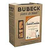 Hundekekse Snack Knochen | gebacken von Bubeck mit Rind & Geflügel | Kauknochen zuckerfrei (4 Kg)