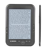 XUXHOU E -Book -Leser Einink 6 Zoll 300DPI Auflösungsanzeige Blaues Cover 16 GB für Lesebegeisterte, 29 Sprachen Verfügbar (16G)