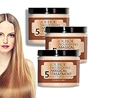 Haarstyling Geräte & Styling Zubehör Nährt nach dem Färben Dauerwellen, spendet trockenem geschädigtem Haar Feuchtigkeit, glättet glättet das Haar Damenduft Parfum (Coffee, One Size)