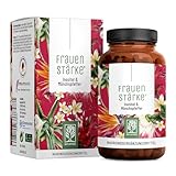 NATURTREU® Frauenstärke Myo Inositol & Mönchspfeffer hochdosiert - 90 Frauen Vitamine Kapseln mit L-Carnitin, Folsäure, B12 & Eisen - Vitex Agnus Castus