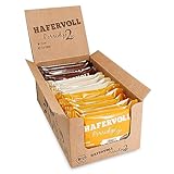 HAFERVOLL Porridge2go Mixbox, 3 Riegel: Sorten Erdnuss, Haselnuss und Mandel-Kokos, 13 x 55g Müsliriegel, Bio-zertifiziert, Vegan, ohne Zusatz von Zucker, mit Nussmus