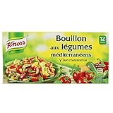 Knorr Gemüsebrühe, mediterran, 12 Würfel, 132 g, 5 Stück