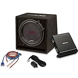 Alpine SBG-30KIT Subwoofer 12, 800 Watt, V-Power-Verstärker mit 550 Watt