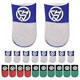 Homoyoyo 10 Paar Leuchtende Gaming Fingerschutzhüllen Atmungsaktive Daumenhüllen aus Schweißabweisendem Material Kompatibel für Handy und Tablet Touchscreens Rutschfester Halt für Mobiles