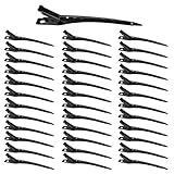 36 Stück Haarspangen Damen, 9cm Metall Abteilklammern Friseur Alligator Clips, Spangen Friseursalon, Hair Clips for Styling, Duckbill Clips, Professionelle Haarklammern für Friseursalon Haarstyling