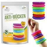 Mückenschutz Armband – 18er Pack für Kinder & Erwachsene – Effektive Zeckenabwehr, Wespenvertreibung & Anti-Mücken Lösung für Outdoor - Zitronenduft