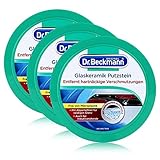 3x Dr. Beckmann Glaskeramik Putzstein 250g - Hemmt Neubefall