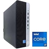 HP ProDesk 600 G4 Intel i7 8700 12-Thread 4 GHz Business Office Multimedia Computer mit 3 Jahren Garantie! - 32 GB - 1000 GB SSD - USB 3.0 - WLAN - Windows 11 Prof. 64-Bit - #8193