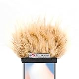 GUTMANN Mikrofon Windschutz für iPhone 17, 17 Pro, 17 Pro Max, Air, Handgefertigt in Deutschland (Modell Camel)